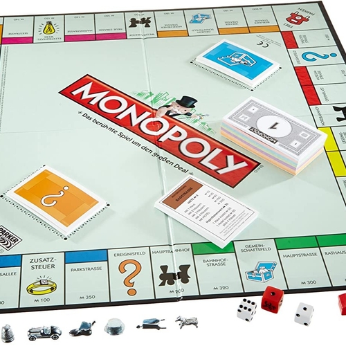 Le Monopoly, notamment, avec DOMINIQUE